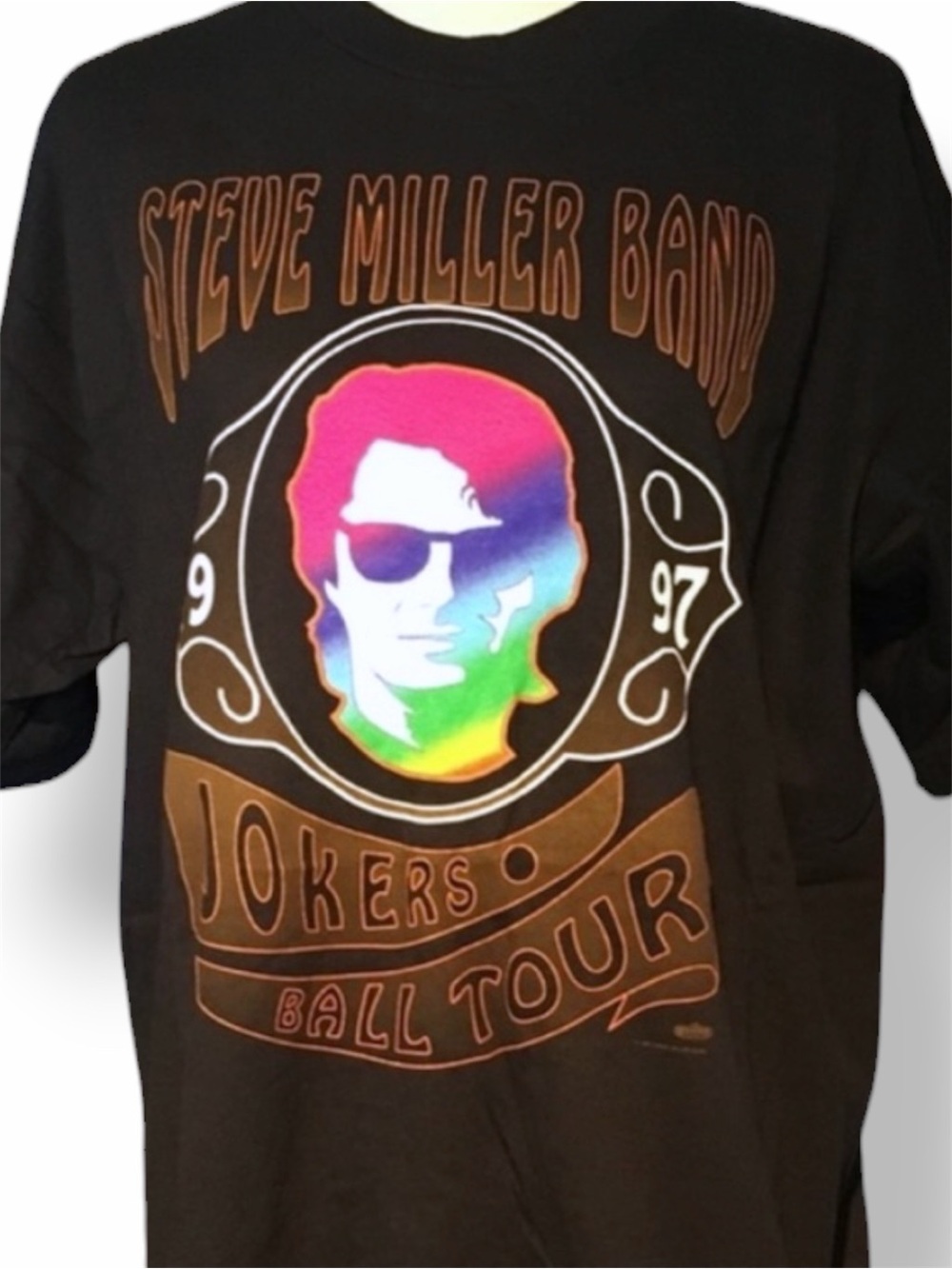 Steve Millar 1997 Vintage Steve Miller Band Jokers Ball Wonderland T-shirt XL